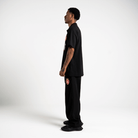 AURUM METROPOLIS III MONACO POLO CAMISETA LOOSE FIT NEGRA