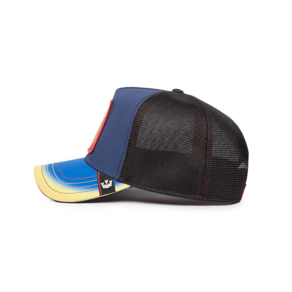 GOORIN BROS ZORRO CORNERIA TO VENOM GORRA CAMIONERA AJUSTABLE AZUL