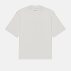 ASTRONOMIC ANDIAMO PIANO, MY FRIEND TOMATES CAMISETA OVERSIZED BEIGE