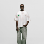 MONOIC TUTTO BENE I CAMISETA BOXY FIT MARTINI BLANCO HUESO