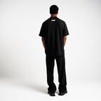 AURUM METROPOLIS III MONACO POLO CAMISETA LOOSE FIT NEGRA