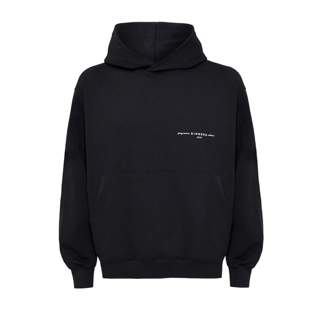 SINNERS GARMENTS BUZO NEGRO