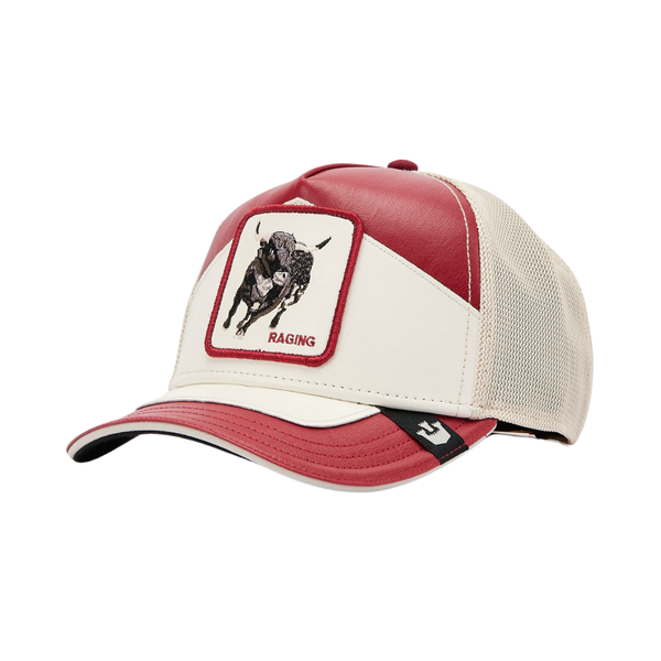 GOORIN BROS TORO 'MOTO RAGING' GORRA CAMIONERA AJUSTABLE ROJA