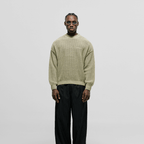 MONOIC TUTTO BENE 2 KNIT MONOGRAM SWEATER VERDE OLIVA