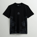AP CROWN HILOS SAGRADOS AKIR CAMISETA REGULAR NEGRA/ARENA