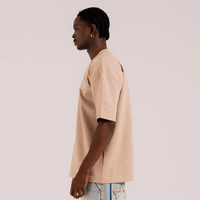 AURUM STARS I STAR AURA MOCHA CAMISETA OVERSIZE CAFE