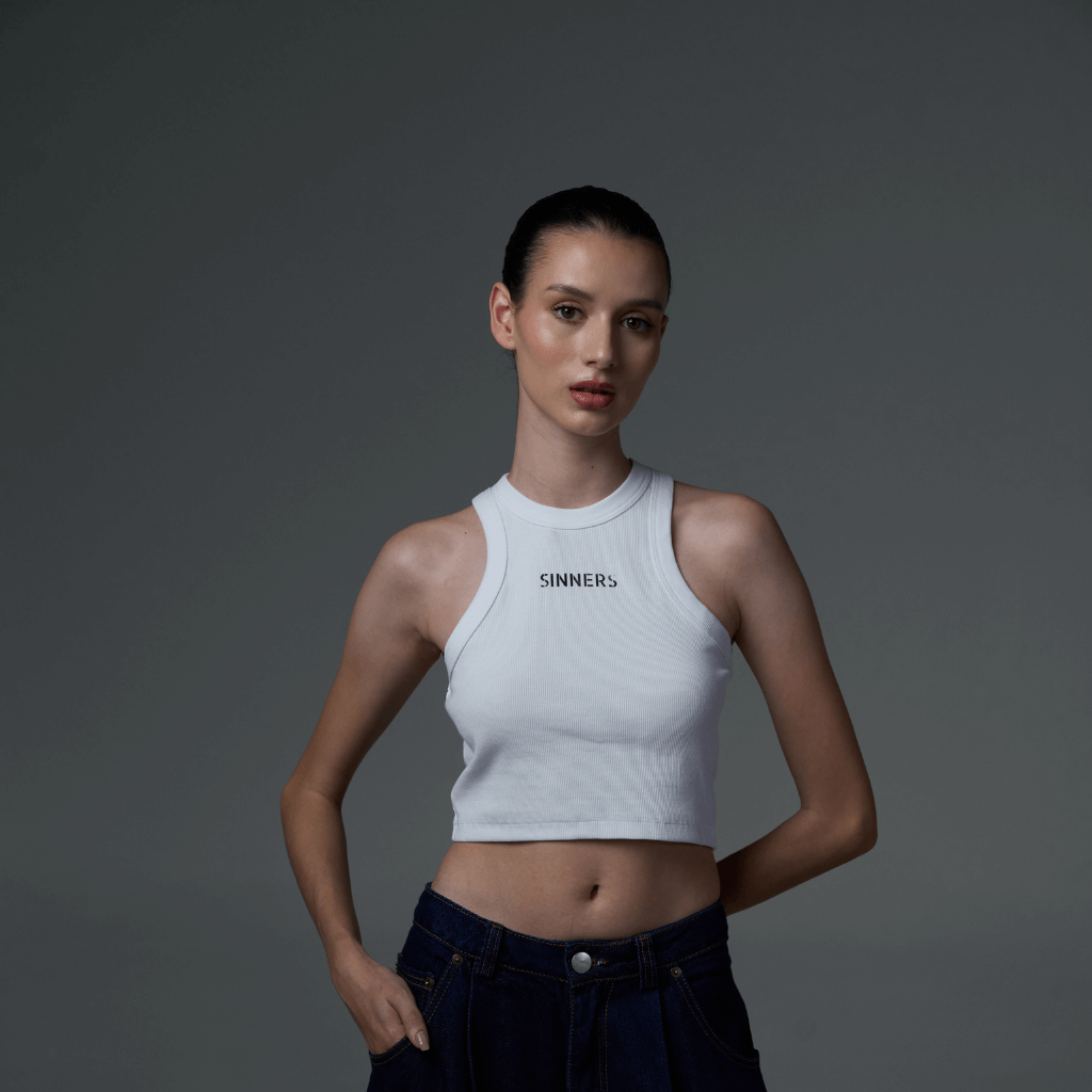 SINNERS TANK TOP MUJER BLANCO