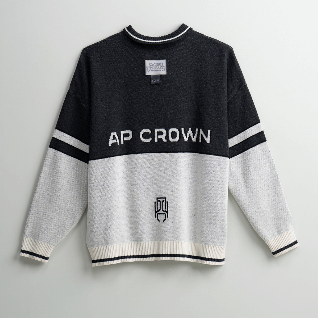 AP CROWN HILOS SAGRADOS AHUR SACO REGULAR NEGRO/MARFIL