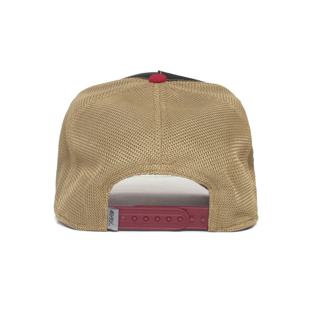 GOORIN BROS LEONA CARTE BLANCHE GORRA CAMIONERA AJUSTABLE NEGRA