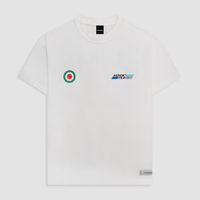 MONOIC TUTTO BENE I CAMISETA OVERSIZED VESPA BLANCO HUESO