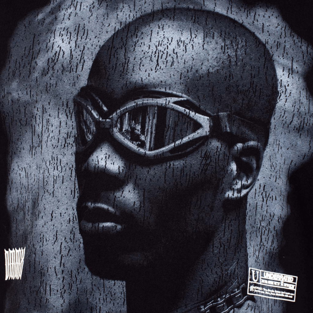 CULTUREWISE TWO STROKE SAINTS CAMISETA OVERSIZED DMX NEGRA