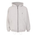 SINNERS MONOGRAM BUZO DE CIERRE GRIS