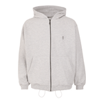 SINNERS MONOGRAM BUZO DE CIERRE GRIS