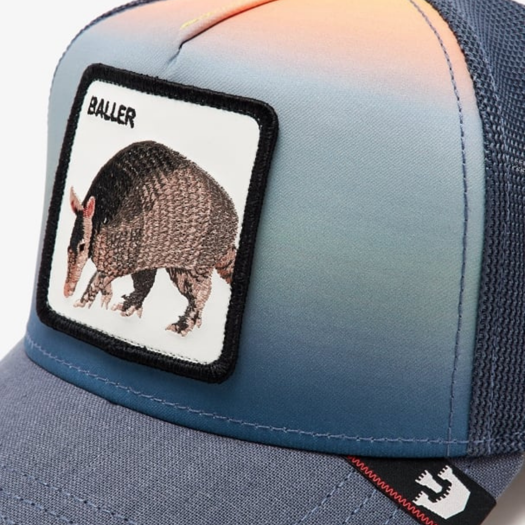 GOORIN BROS ARMADILLO 'BALLADILLO' GORRA CAMIONERA AJUSTABLE AZUL