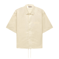 FEAR OF GOD ESSENTIALS CAMISA NYLON OVERSIZE BEIGE