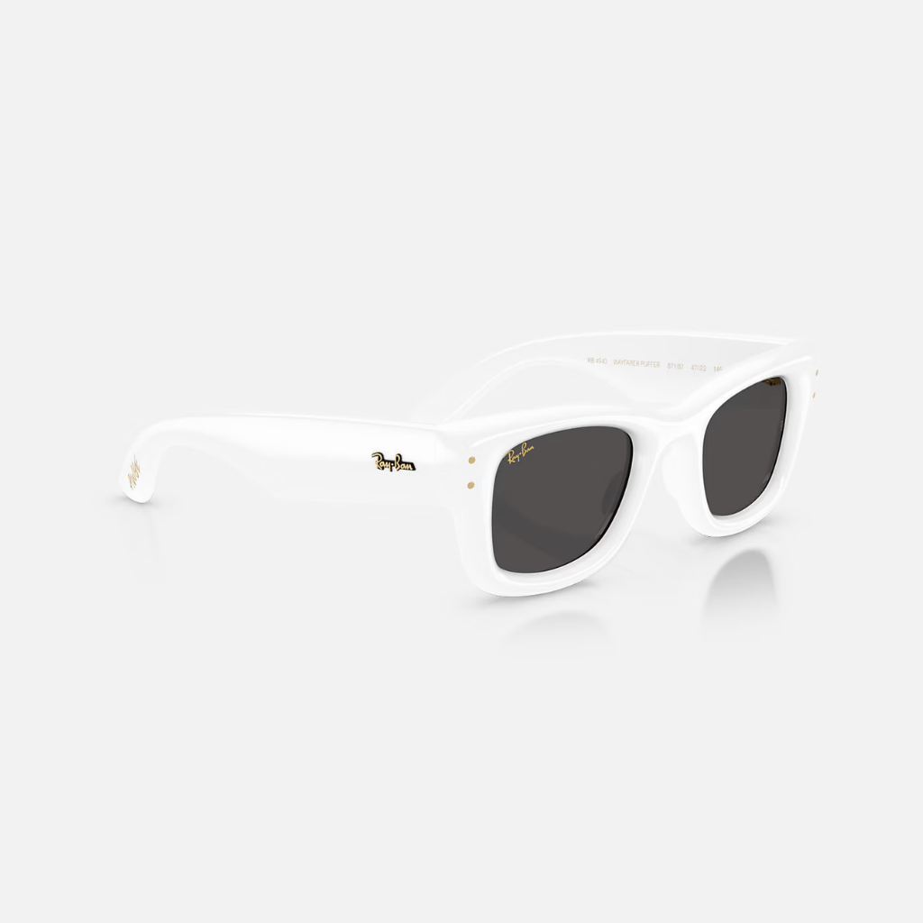 GAFAS RAYBAN X A$AP WAYFARER PUFFER BLANCAS