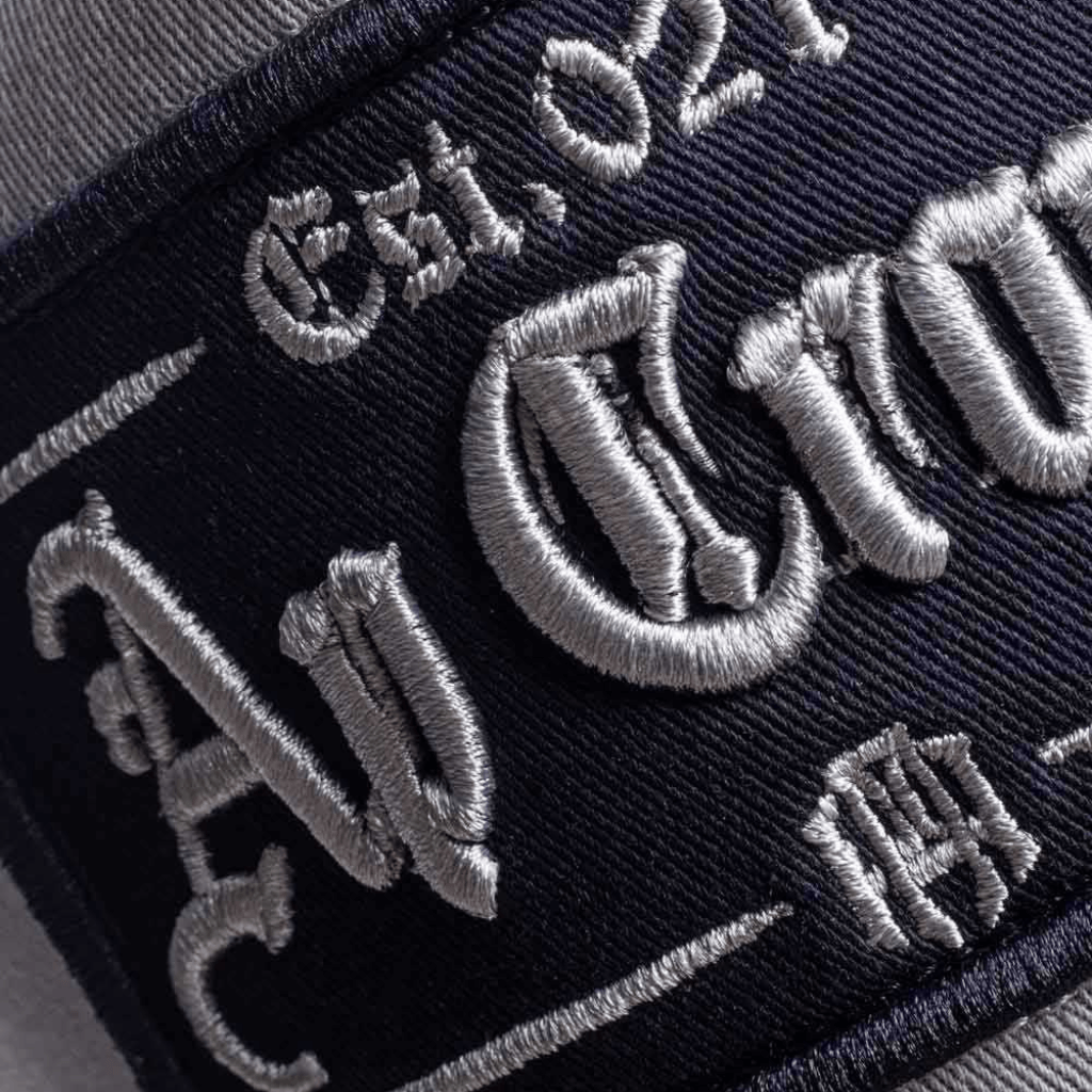 AP CROWN SIGNAL GORRA AJUSTABLE DELTA TRUCKER GRIS