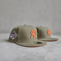 NEW ERA 9FIFTY MLB NY YANKEES NEYYACO OLIVE GORRA AJUSTABLE VERDE