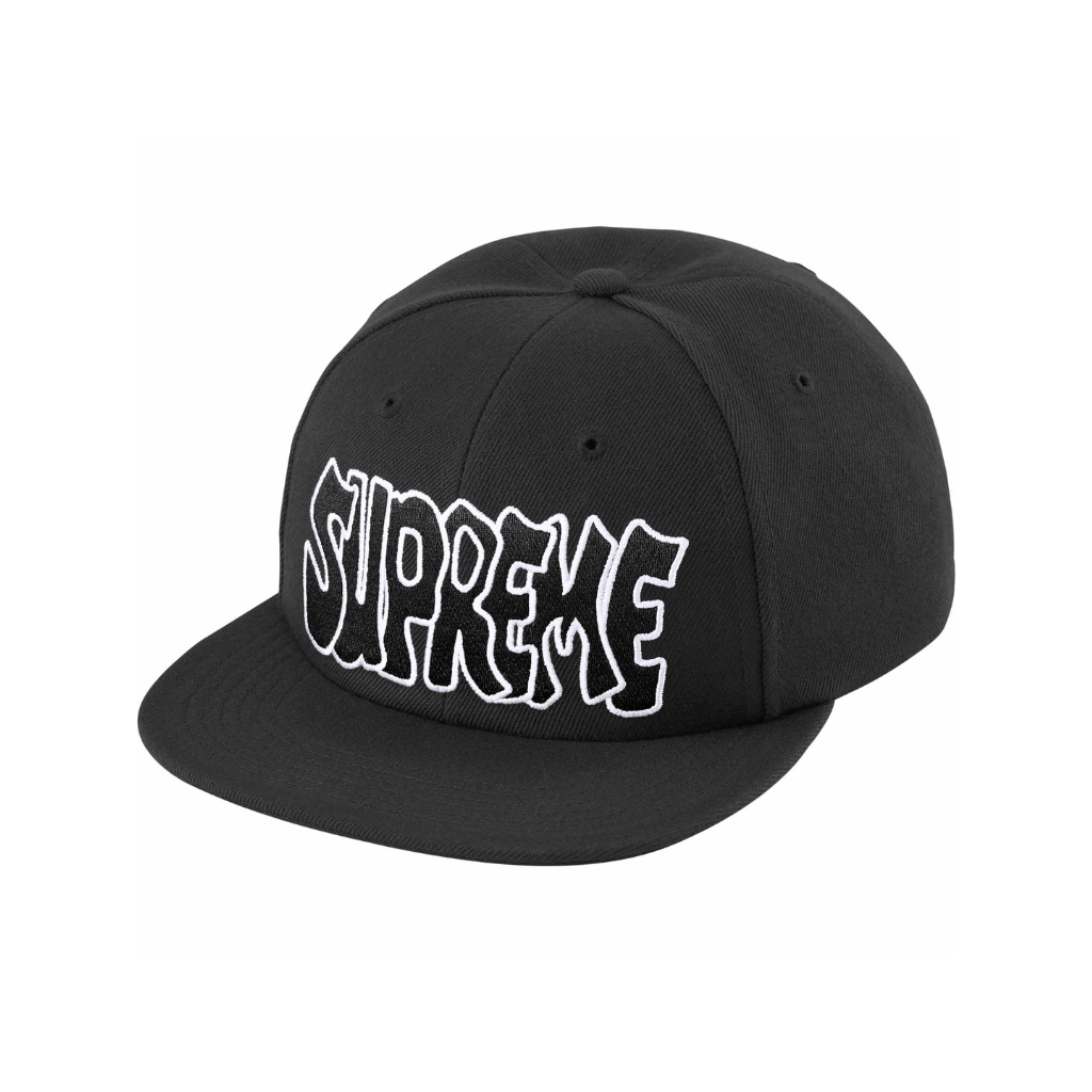 SUPREME CREEP GORRA 6 PANELES AJUSTABLE NEGRA