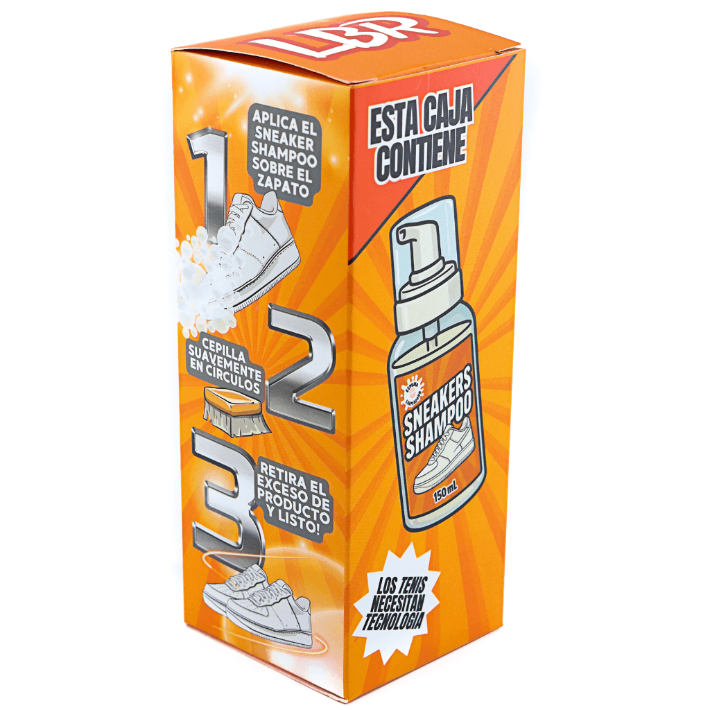 ESPUMA SHAMPOO LIMPIADOR PARA TENIS Y ZAPATOS LAVADO