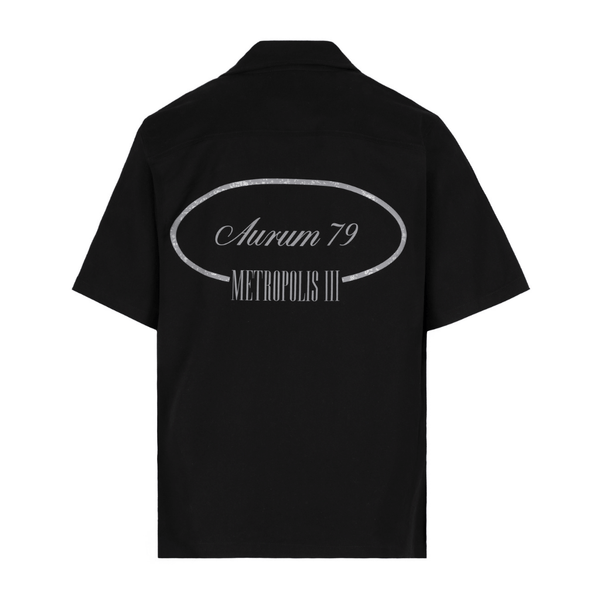 AURUM METROPOLIS III MT3 POLO CAMISA LOOSE FIT NEGRA