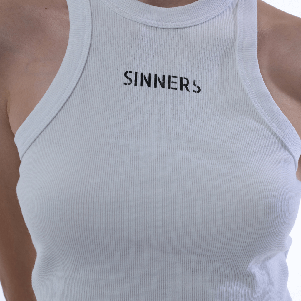 SINNERS TANK TOP MUJER BLANCO