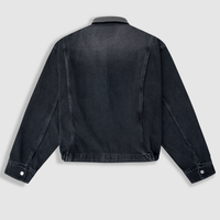 MONOIC TUTTO BENE 2 AVIATOR CHAQUETA DENIM NEGRO DESGASTADO