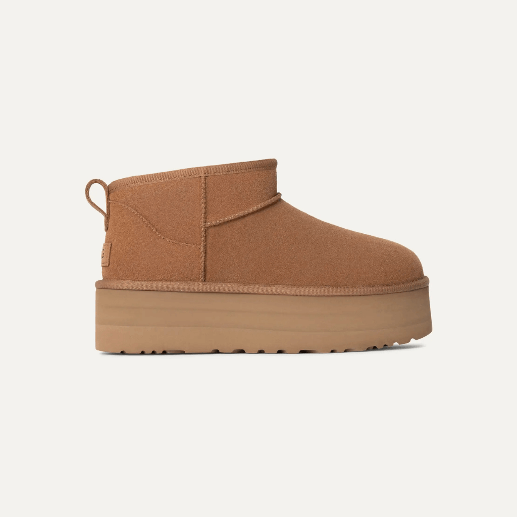 BOTAS MUJER UGG W CLASSIC ULTRA MINI PLATFORM CHESNUT CAFE