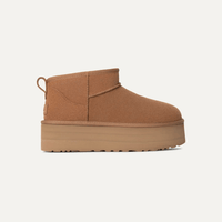 BOTAS MUJER UGG W CLASSIC ULTRA MINI PLATFORM CHESNUT CAFE