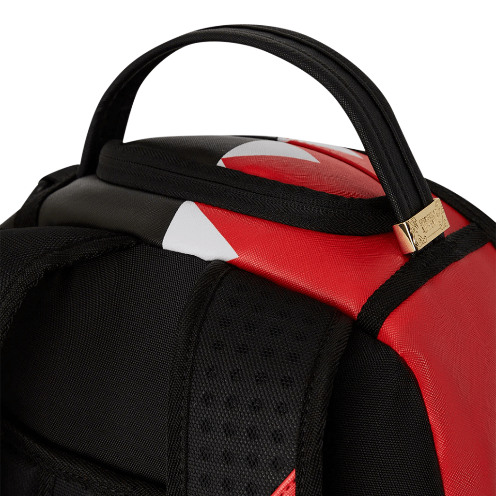 MORRAL SPRAYGROUND GATOR GRILLS DLXSV NEGRO Y ROJO