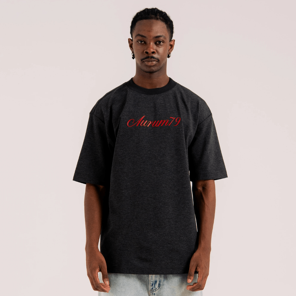 AURUM STARS I PM CAMISETA OVERSIZED GRIS