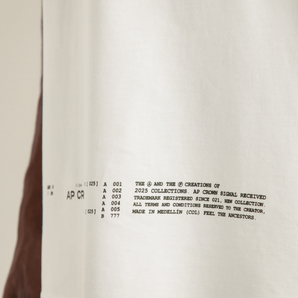 AP CROWN SIGNAL CAMISETA ZERO WHITE REGULAR BLANCO