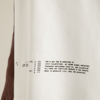 AP CROWN SIGNAL CAMISETA ZERO WHITE REGULAR BLANCO