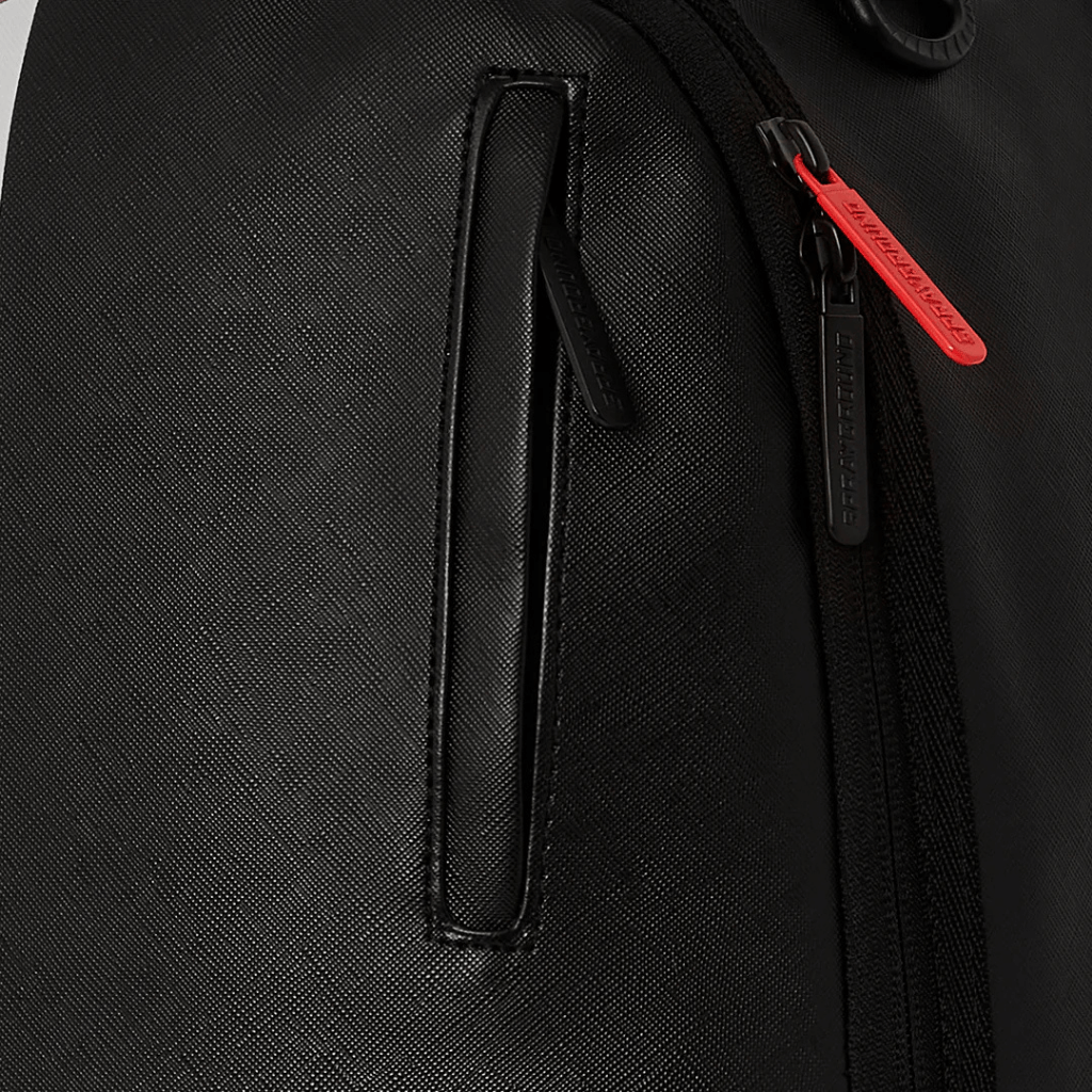 MORRAL SPRAYGROUND GATOR GRILLS DLXSV NEGRO Y ROJO