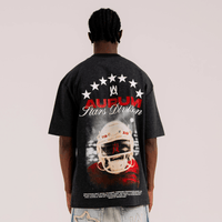 AURUM STARS I PM CAMISETA OVERSIZED GRIS