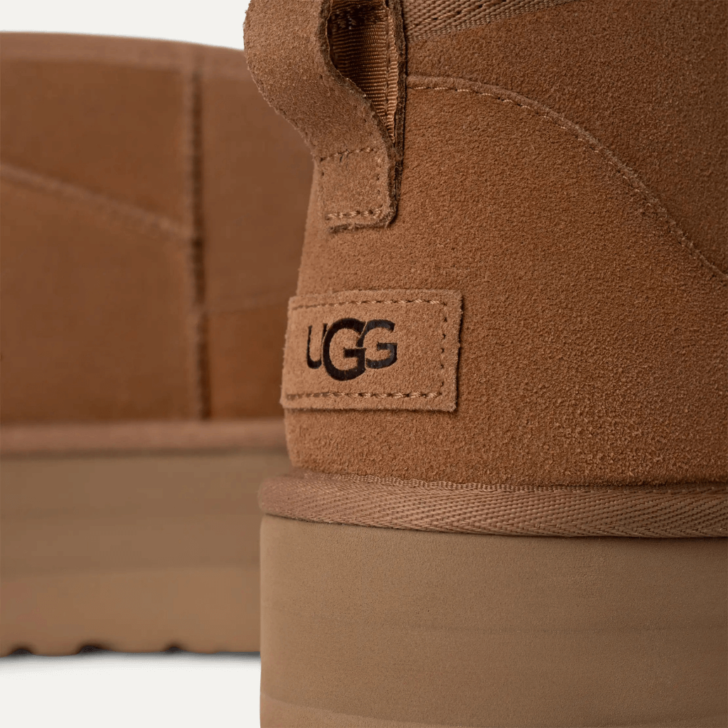 BOTAS MUJER UGG W CLASSIC ULTRA MINI PLATFORM CHESNUT CAFE