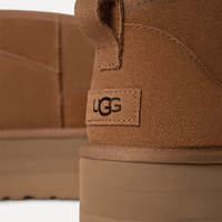 BOTAS MUJER UGG W CLASSIC ULTRA MINI PLATFORM CHESNUT CAFE