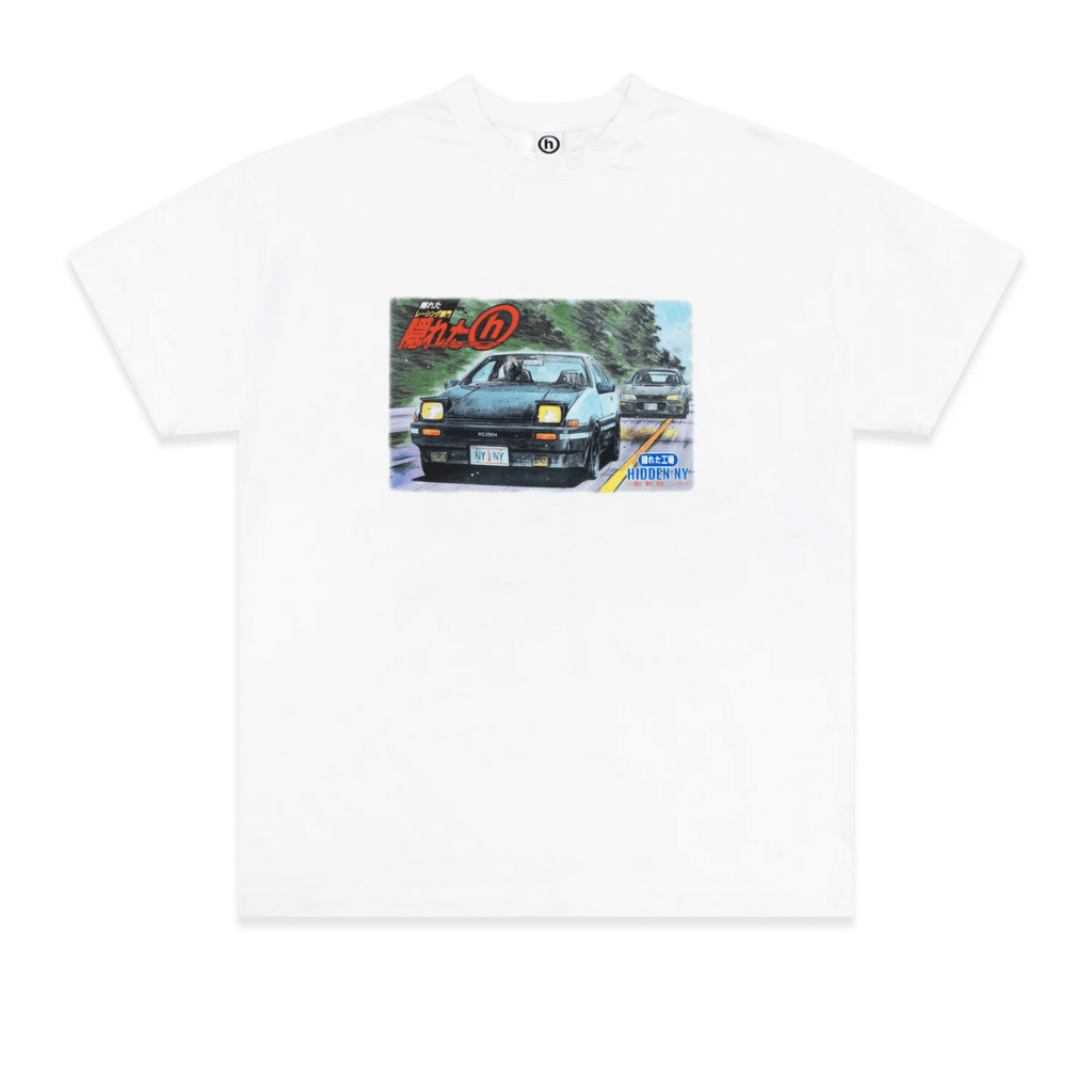 HIDDEN BLUR RIDE CAMISETA BLANCA