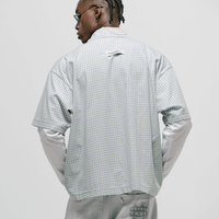 MONOIC TUTTO BENE I CAMISETA CUADROS DOBLE MANGA VERDE CLARO