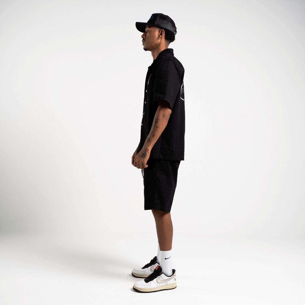 AURUM METROPOLIS III MT3 POLO CAMISA LOOSE FIT NEGRA