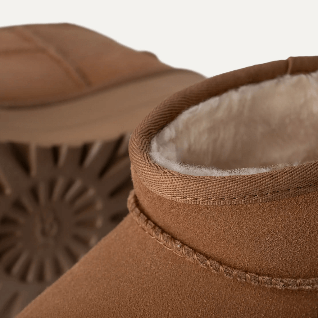 BOTAS MUJER UGG W CLASSIC ULTRA MINI PLATFORM CHESNUT CAFE