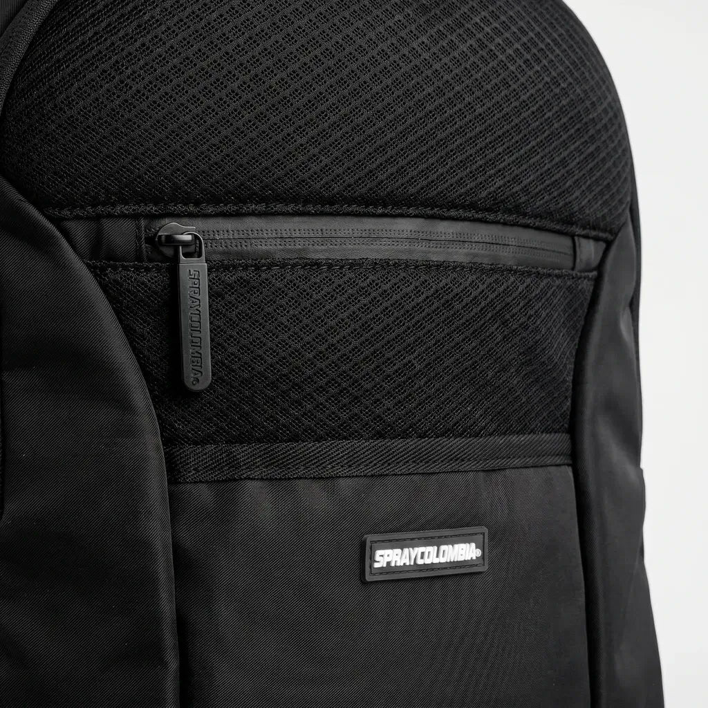 MORRAL SPRAYCOLOMBIA BLACK CORE BACKPACK NEGRO