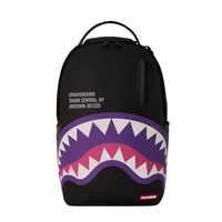 MORRAL SPRAYGROUND SHARK CENTRAL PURPLE DLXSV NEGRO
