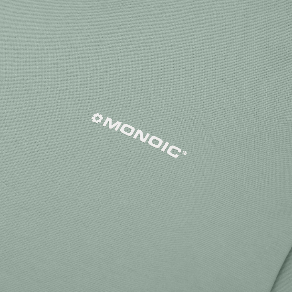 MONOIC TIMELESS V2 CAMISETA  BOXY FIT VERDE MENTA