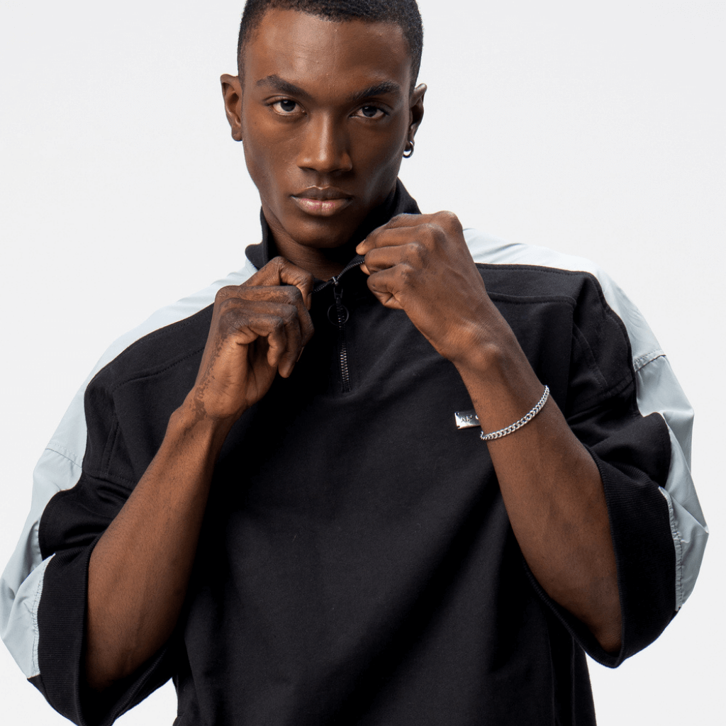 AP CROWN GODS LANGUAGE GELIC SACO CREWNECK NEGRO