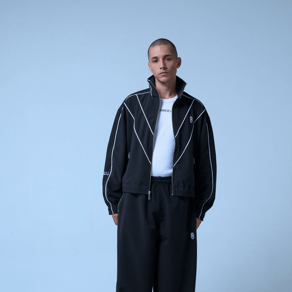 SINNERS TRACK CHAQUETA NEGRA