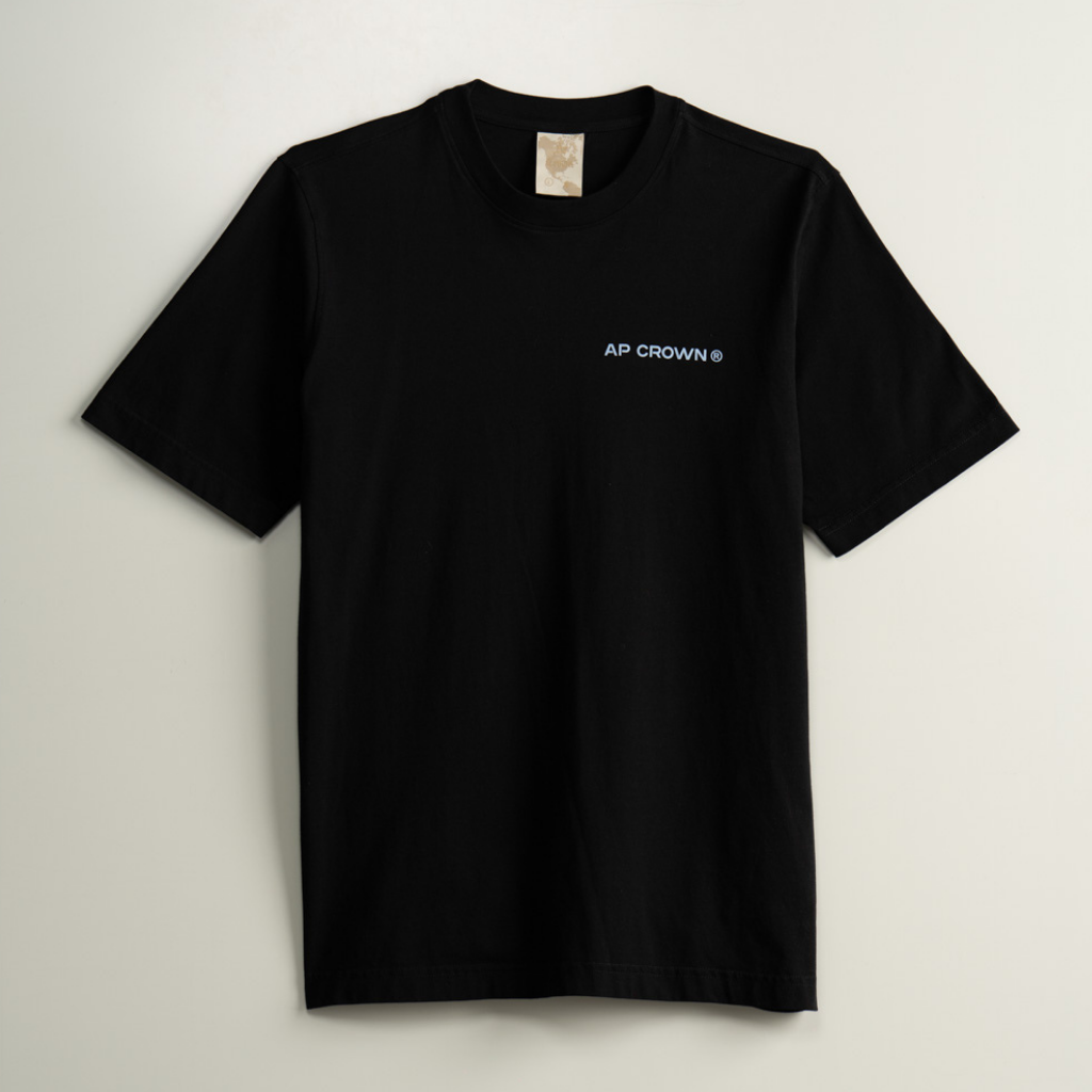 AP CROWN HIDDEN DEPTHS ABYSS BIPACK CAMISETAS REGULAR FIT NEGRA / BEIGE