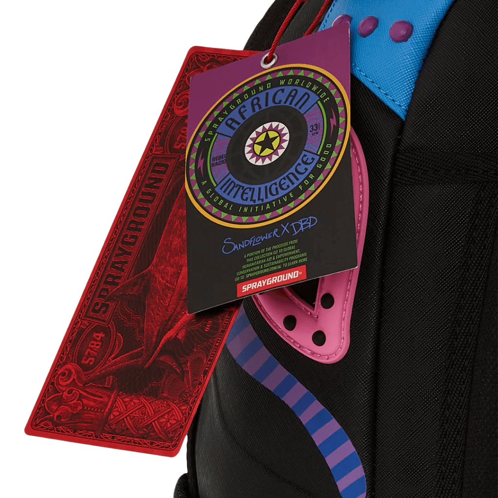 MORRAL SPRAYRGROUND A.I. 12 BROOKLYN & BEYOND SANDFLOWER MORADO