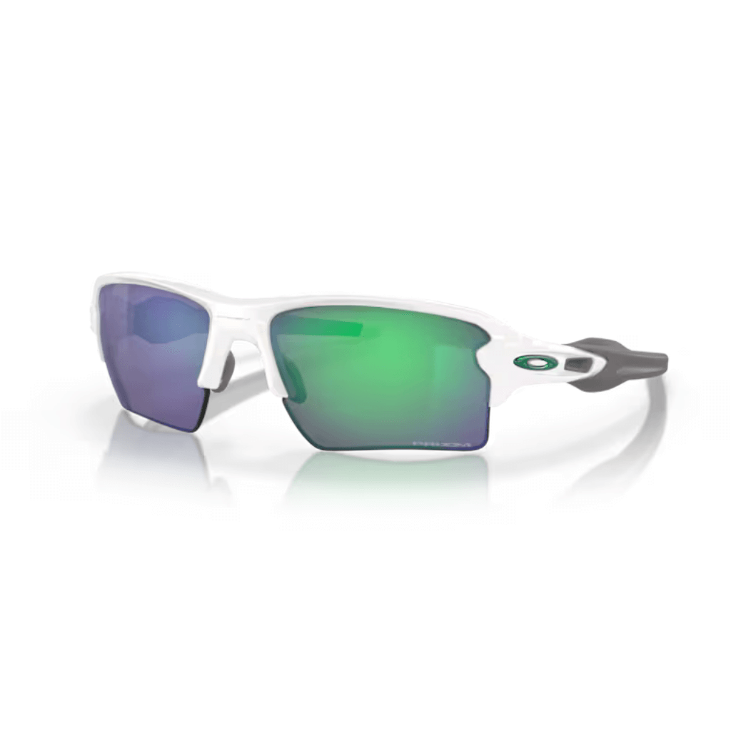 GAFAS OAKLEY FLAK 2.0 XL BLANCAS LENTE VERDE