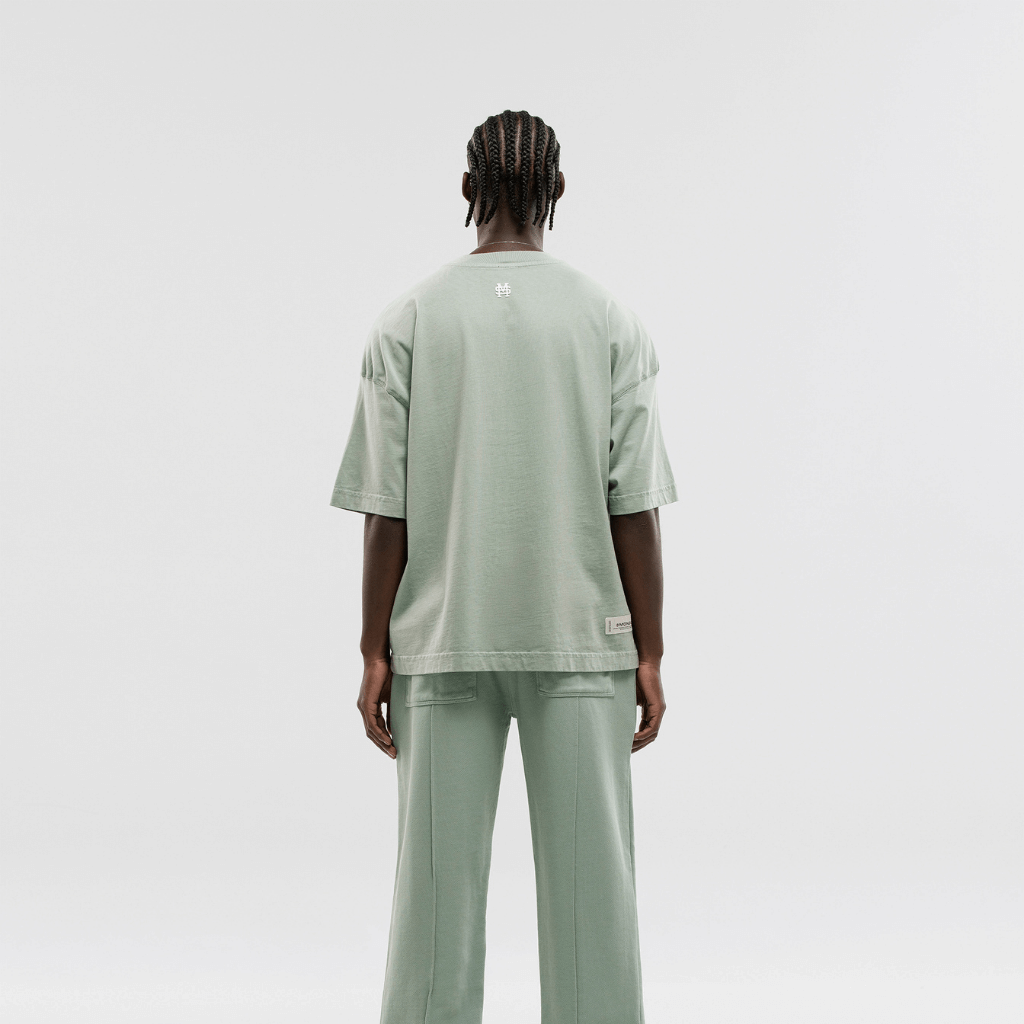 MONOIC TIMELESS V2 CAMISETA  BOXY FIT VERDE MENTA